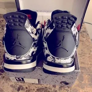 Jordan | Shoes | Air Jordan 4 Tattoo Lightly Worn 23 Obo 